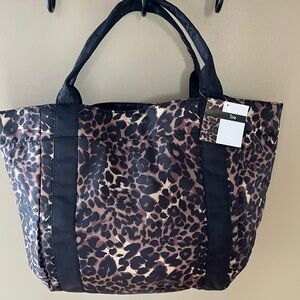 Leopard Print Tote Bag